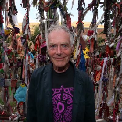 John Constable (Crow) at Cross Bones shrine photo by Max Reeves.jpg