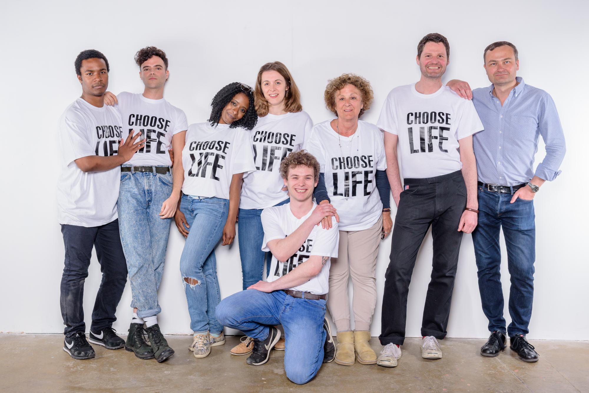 The cast of This Island's Mine with director and designer Philip Wilson photo by Jimmy Lee .jpg