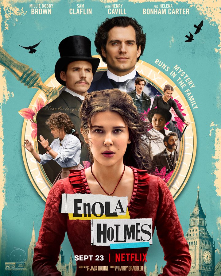 Harry Bradbeer's ENOLA HOLMES Premieres Tomorrow | United Agents